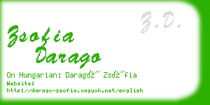 zsofia darago business card